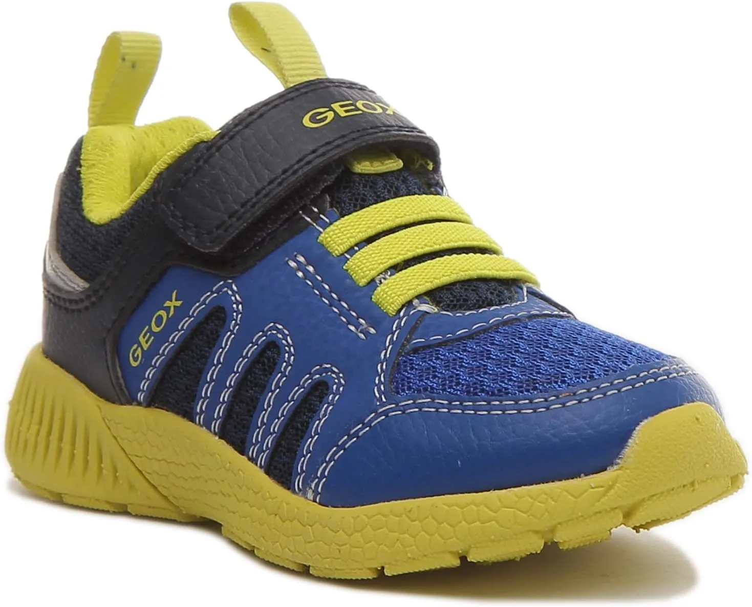 Geox J Sveth B. 1 Strap Breathable Lightweight Trainers