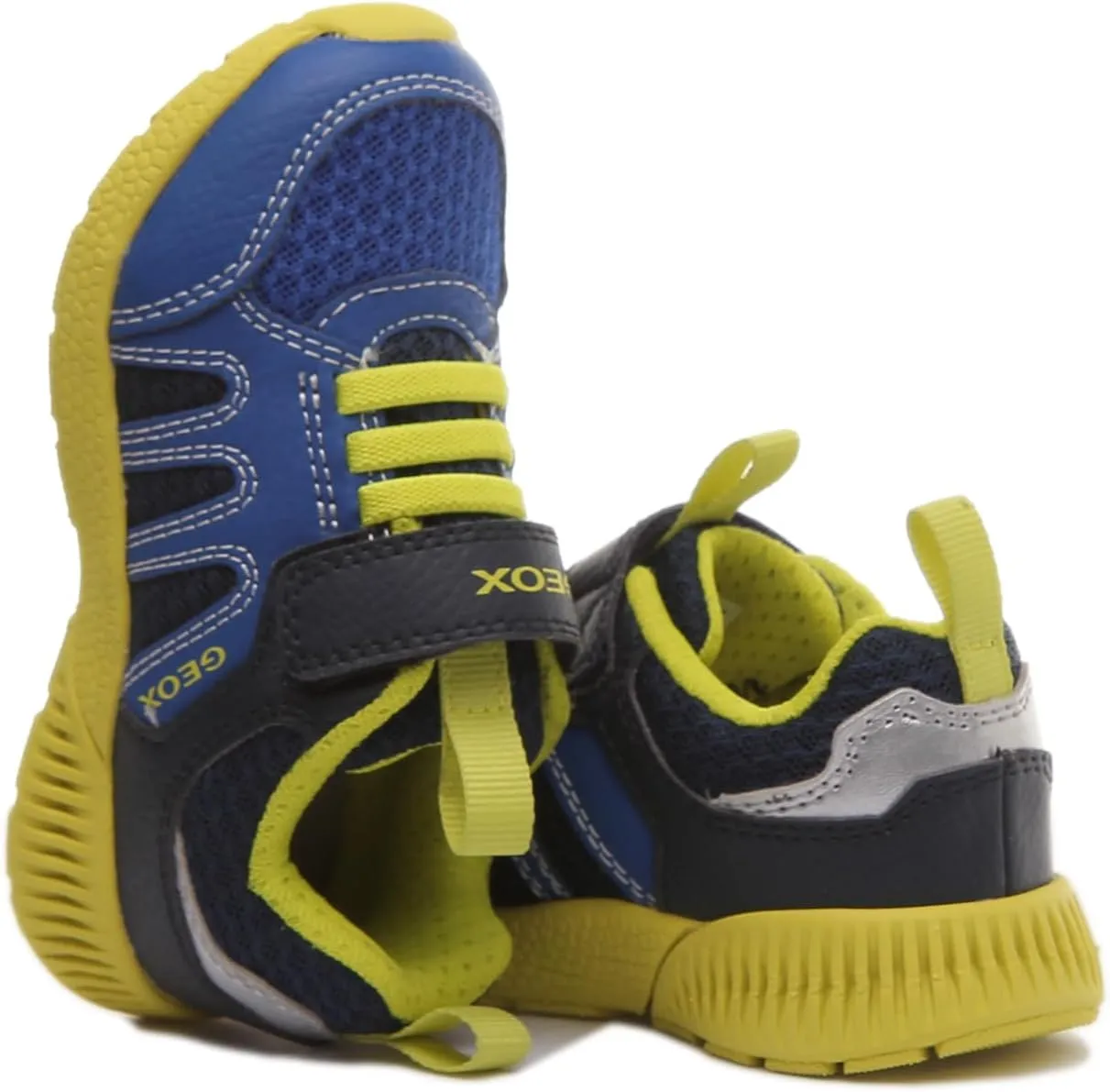 Geox J Sveth B. 1 Strap Breathable Lightweight Trainers