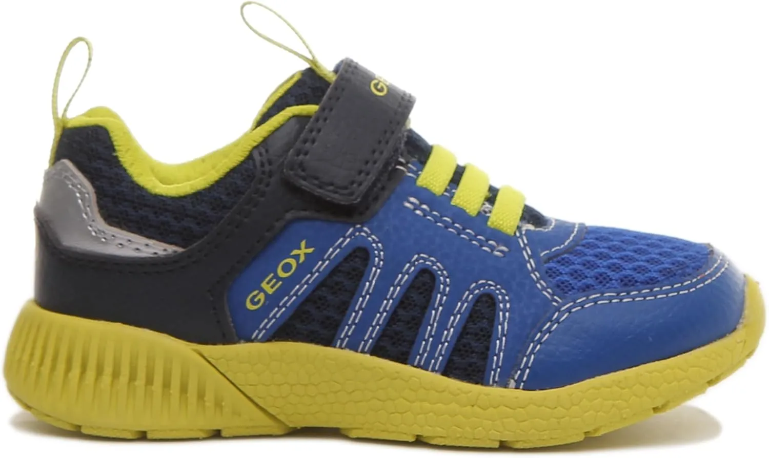 Geox J Sveth B. 1 Strap Breathable Lightweight Trainers