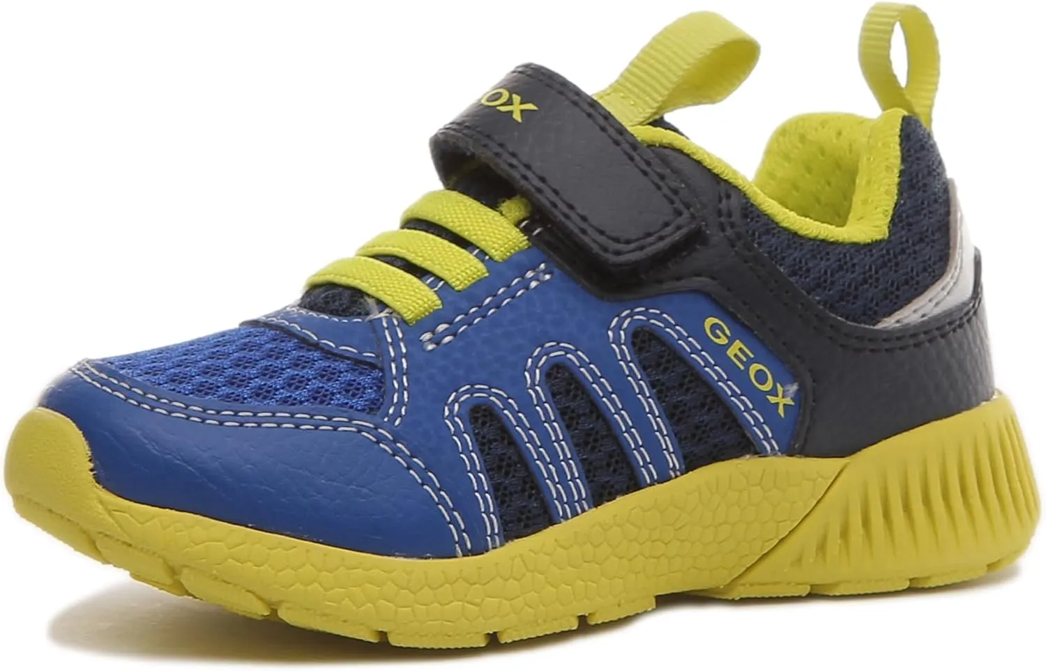 Geox J Sveth B. 1 Strap Breathable Lightweight Trainers