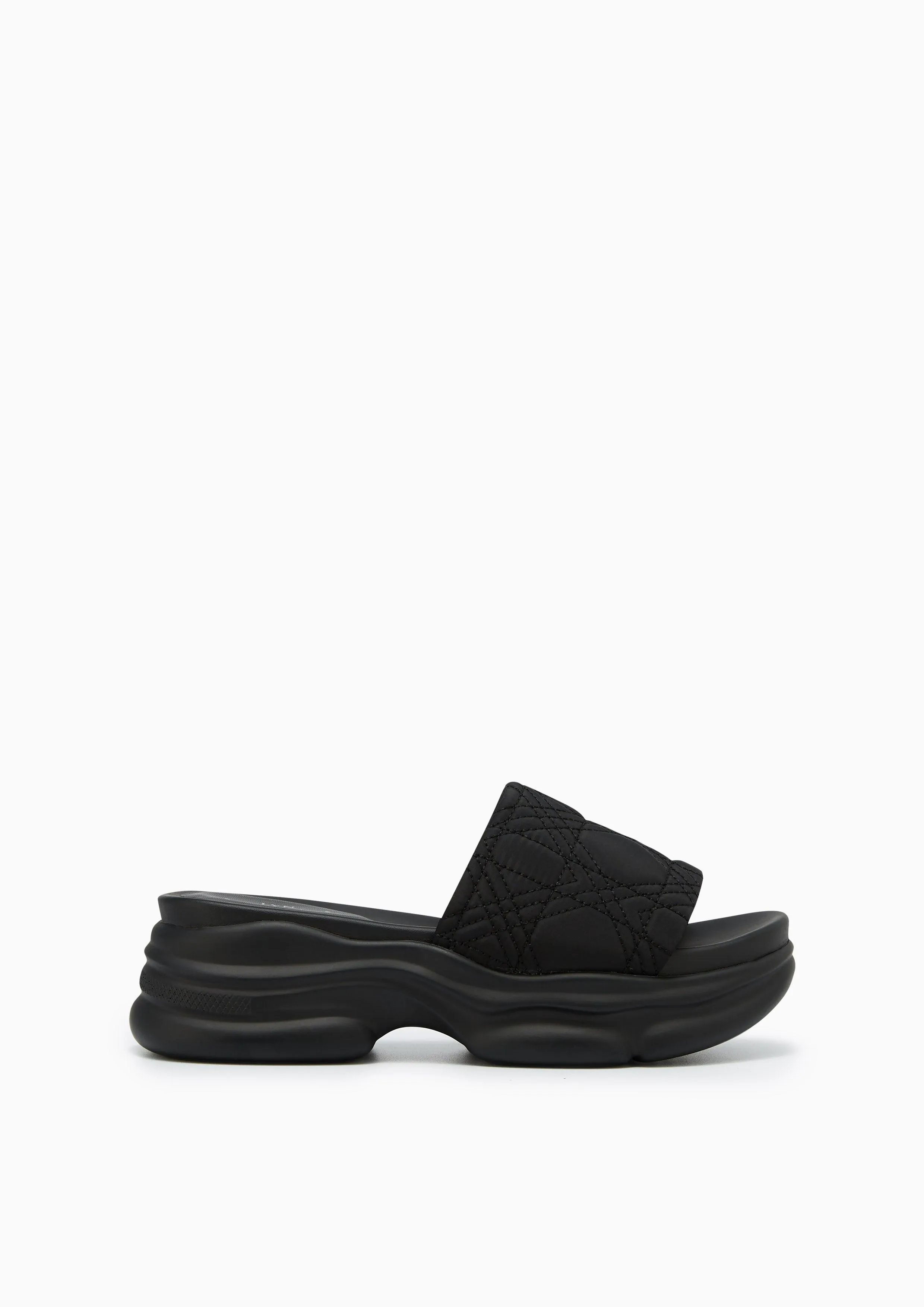 Macaroon Platform Sandals Black