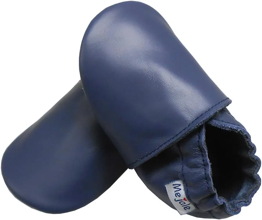 Mejale Baby Leather Shoes Infant Toddler Soft Sole Moccasins Shoes Boys Girls Pre-Walkers